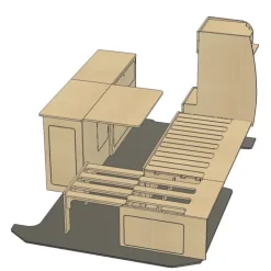Outlet Simple Vans Kit meuble Roamer | Universel