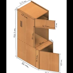 Hot Simple Vans Kit meuble Roamer | Trafic 3