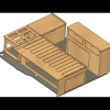 Outlet Simple Vans Kit meuble Weekender