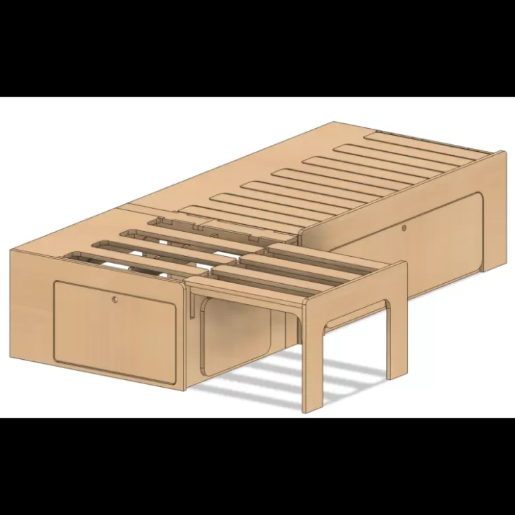 Best Simple Vans Lit Peigne Standard - B120
