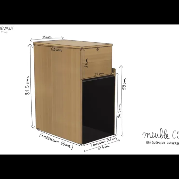 New Simple Vans Meuble avant