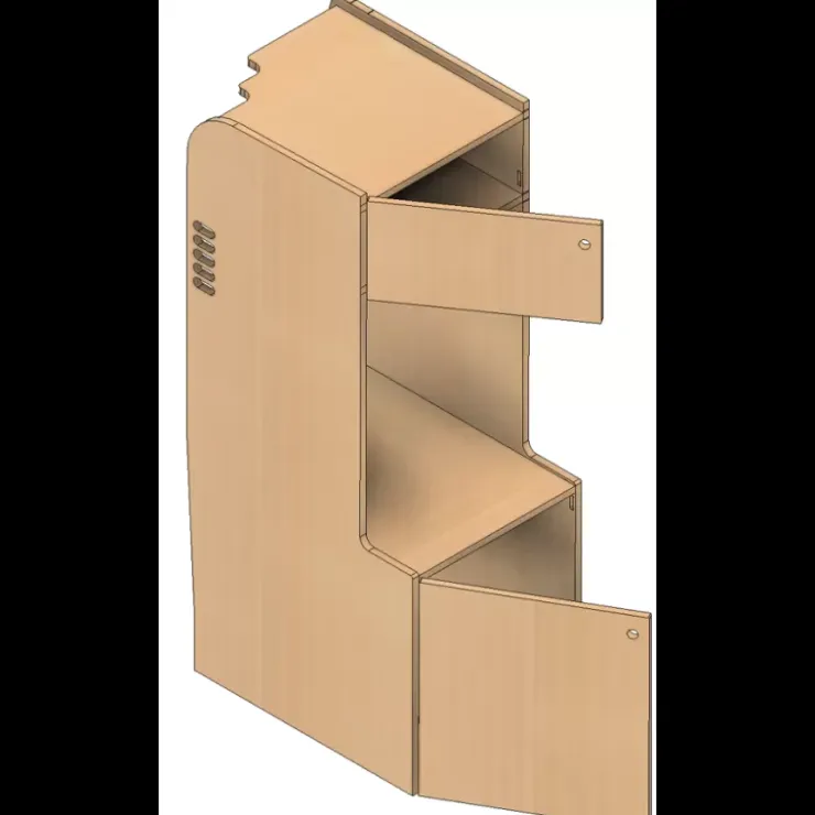Hot Simple Vans Meuble colonne | Jumpy/Expert 3