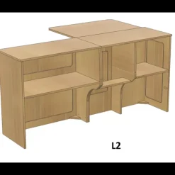 Online Simple Vans Meuble latéral + table | VW T5/T6