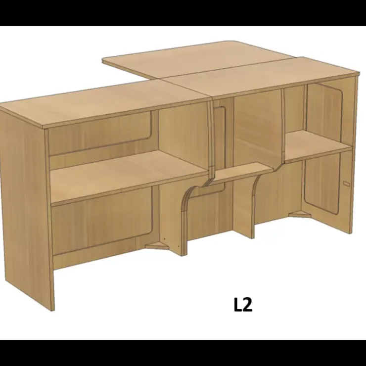 Best Simple Vans Meuble latéral + table | Trafic 3