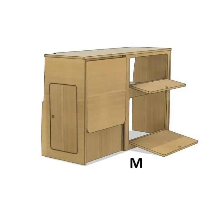Sale Simple Vans Meuble latéral + table | Jumpy/Expert 3
