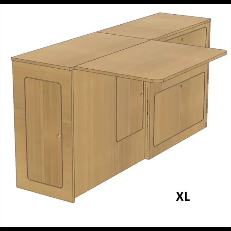 Sale Simple Vans Meuble latéral + table | Jumpy/Expert 3