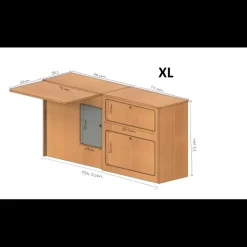 Sale Simple Vans Meuble latéral + table | Jumpy/Expert 3