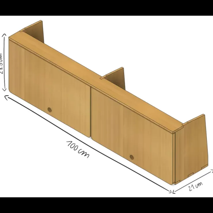 Best Simple Vans Petit placard haut PLUS
