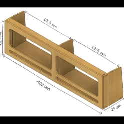 Discount Simple Vans Petite étagère PLUS