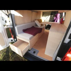 Best Simple Vans Tiroir arrière | Lit peigne 112 et 120 cm