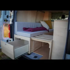 Best Simple Vans Tiroir arrière | Lit peigne 112 et 120 cm