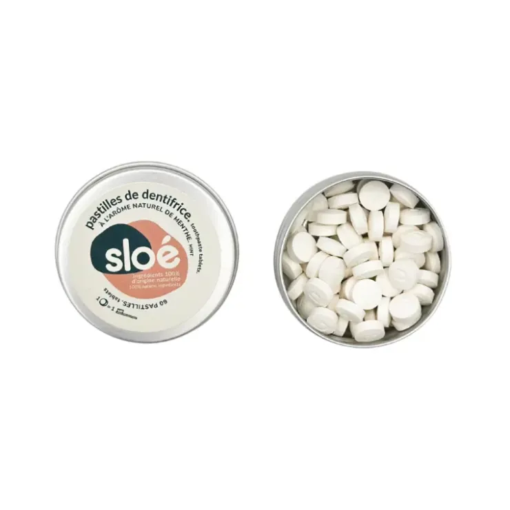 Online SLOE SLOÉ Dentifrice solide en pastilles | menthe