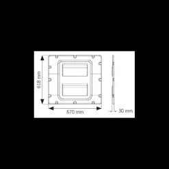 Clearance Soltherm Habillage de porte arrière filets | Ducato X290