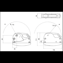 Discount Spinlock Bloqueur XTS0814 Latéral Babord