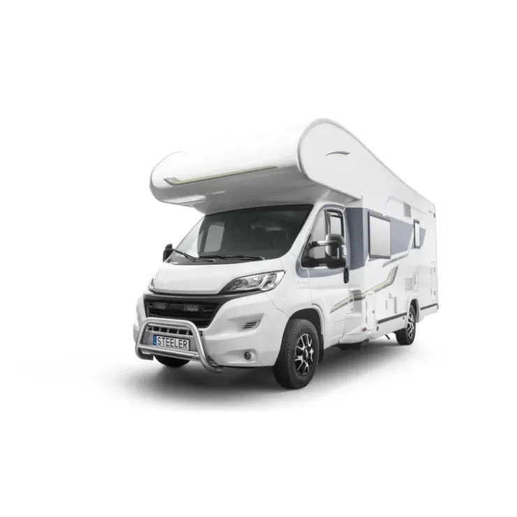 Hot STEELER Pare-buffle avec barre transversale | Ducato Camper X250 / X290