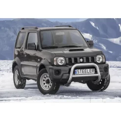 Discount STEELER Pare-buffle avec barre transversale | Jimny 3 phase 3 & 4