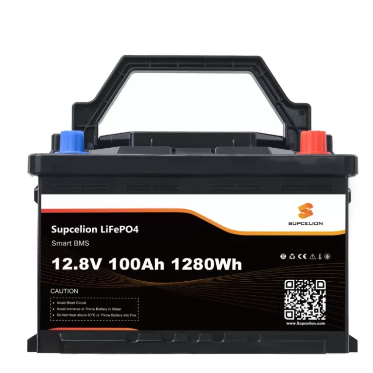 New Supcelion Batterie Lithium 12-100 Ah BT - 1280 Wh