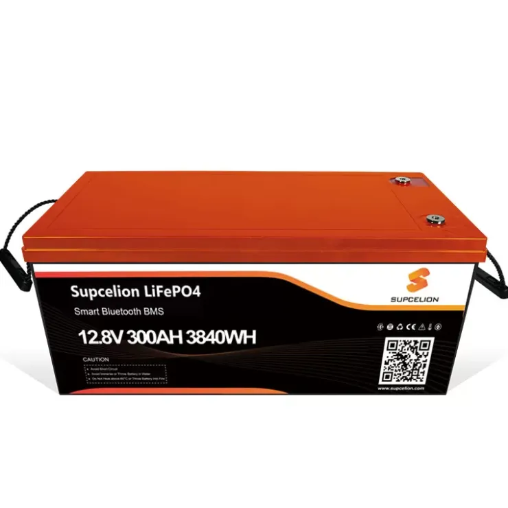 Clearance Supcelion Batterie Lithium Pro 12-300 Ah BT - 3840 Wh