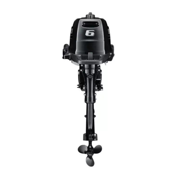 Suzuki Hors-bord SUZUKI DF6A | Moteur HB 6 CV Noir| Arbre court ou long