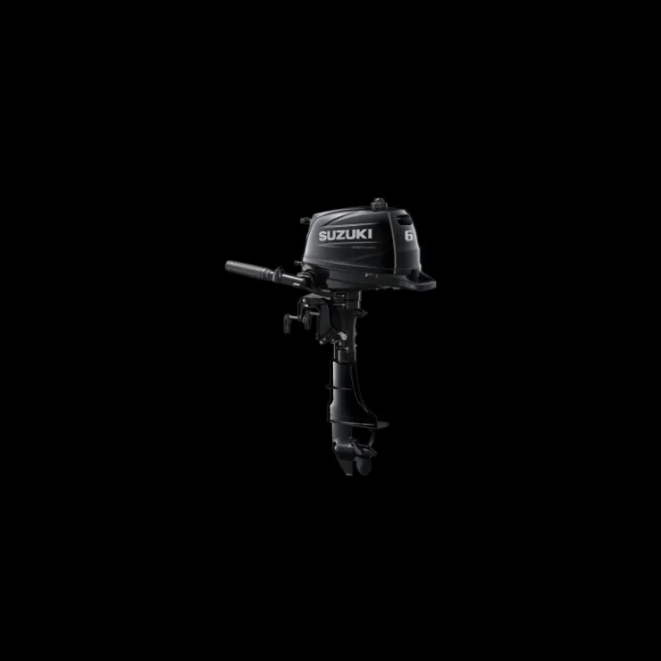 Suzuki Hors-bord SUZUKI DF6A | Moteur HB 6 CV Noir| Arbre court ou long