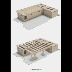 Best TCHAO TCHAO Kit lit peigne en L + meuble cuisine