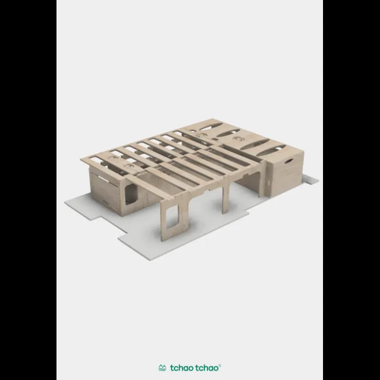 Best TCHAO TCHAO Kit lit peigne en L + meuble cuisine
