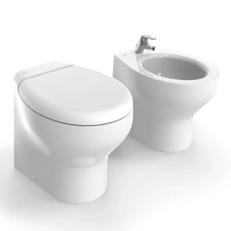 Clearance TECMA WC Silence Plus 2G Touch avec Bidet