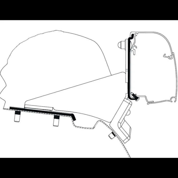 Outlet Thule Adaptateur 4200 MERCEDES Vito / Class V avec toit SCA