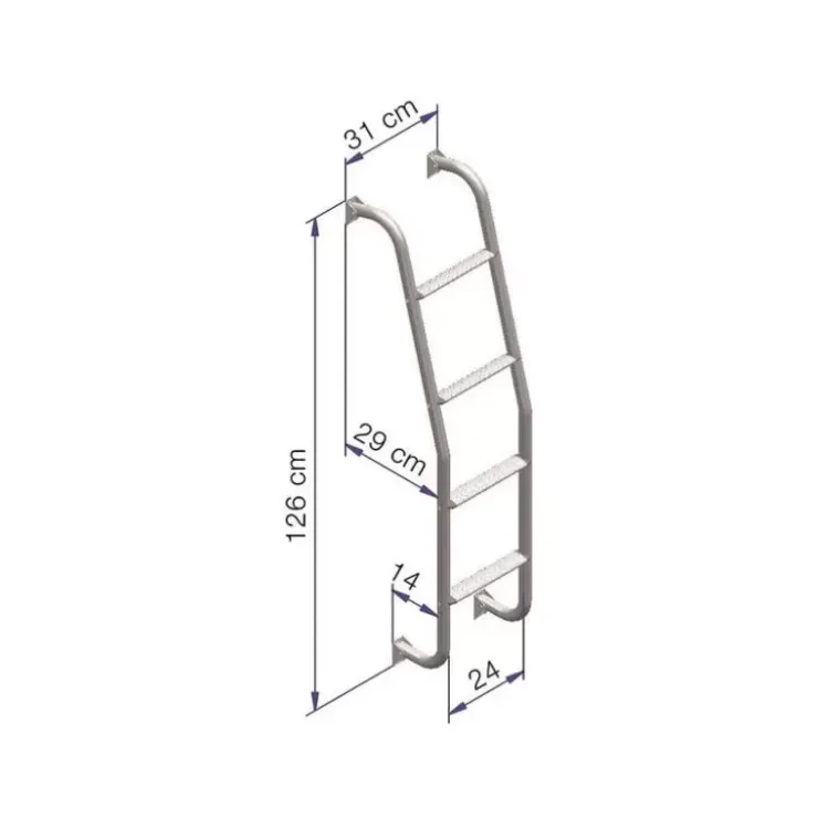 Hot Thule Ladder 4 Steps