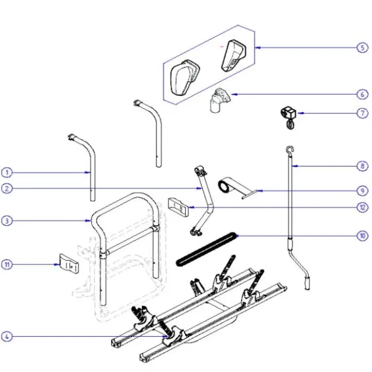 Outlet Thule Pièces détachées pour Omnibike