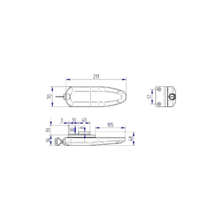 Sale Thule Universal Lock White