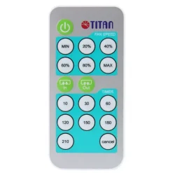 TITAN Ventilateur multifonction avec télécommande
