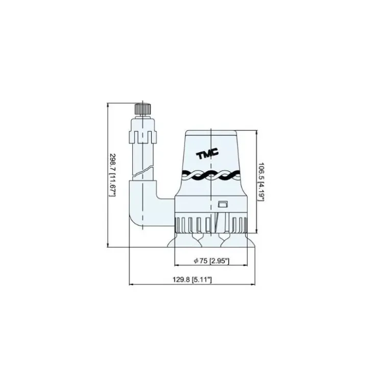 New TMC Marine TMC Pompe d’aération pour vivier