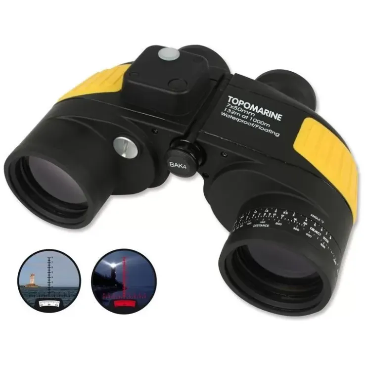 New TOPOMARINE Jumelles Rescue 7X50 Compas
