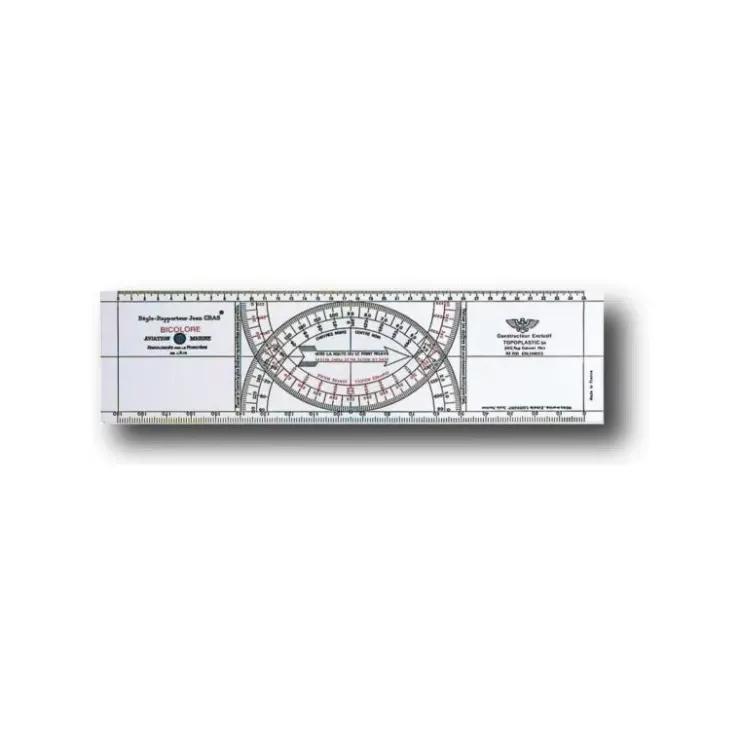 Outlet Topoplastic Règle Cras bicolore étuis