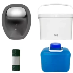 Clearance TRELINO Kit DIY pour toilettes sèches | Taille XL