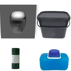 Best TRELINO Kit DIY pour toilettes sèches | Taille M