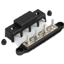 Outlet Trem Busbar négatif 250A - 4 x M10 | 4 x M4
