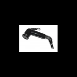 Outlet Trem Douchette noire avec support coudé