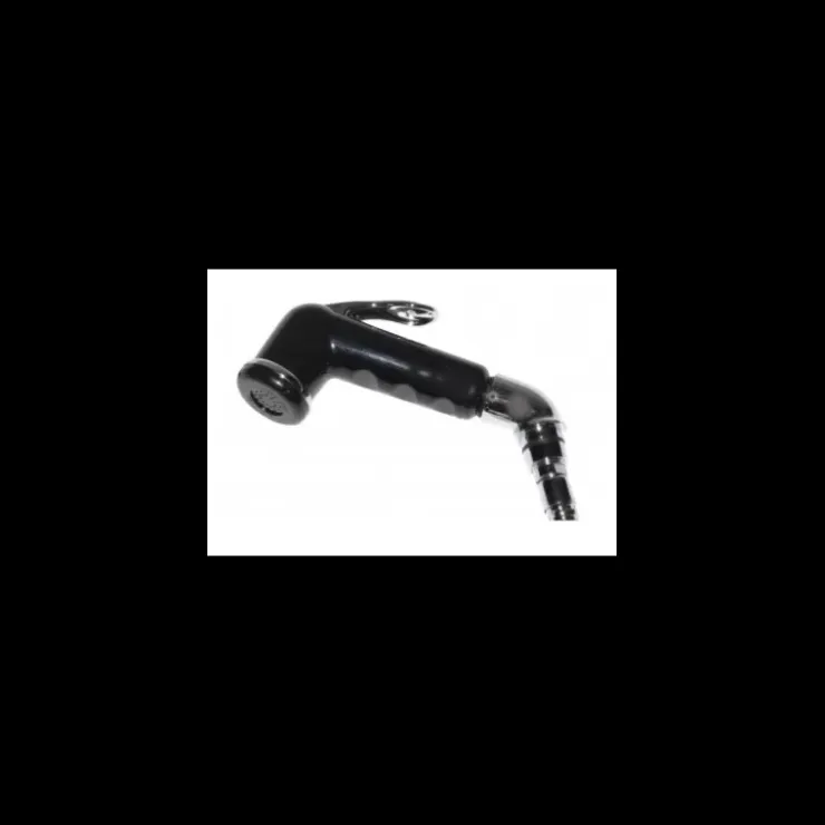 Outlet Trem Douchette noire avec support coudé