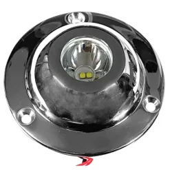 Hot Trem LED subaquatique ronde acier inoxydable