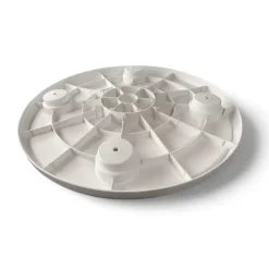 Outlet Trem Plateau de table rond en ABS Blanc | ⌀ 60 cm