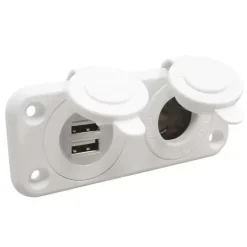 Outlet Trem Prise USB-A + Allume-Cigare