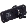 Clearance Trem Prise USB-A double + voltmètre