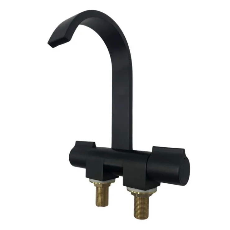 Hot Trem Robinet mélangeur Black Line | rabattable