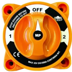 Hot Trem Sélecteur de batterie Maxi 350A unipolaire | 0-1-2