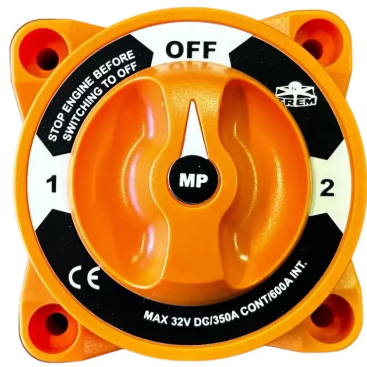 Hot Trem Sélecteur de batterie Maxi 350A unipolaire | 0-1-2