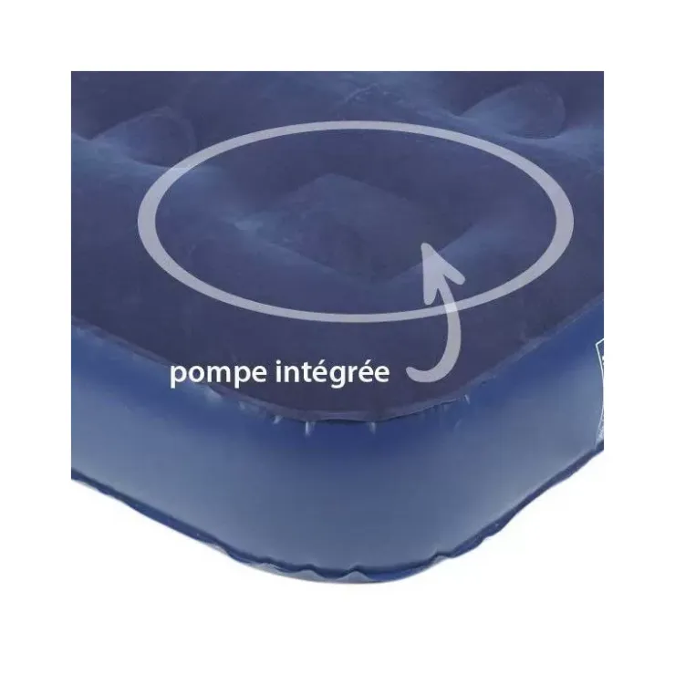 Discount Trigano Matelas gonflable 2 personnes pompe intégrée