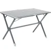 Discount Trigano Table à clayettes aluminium 115 cm