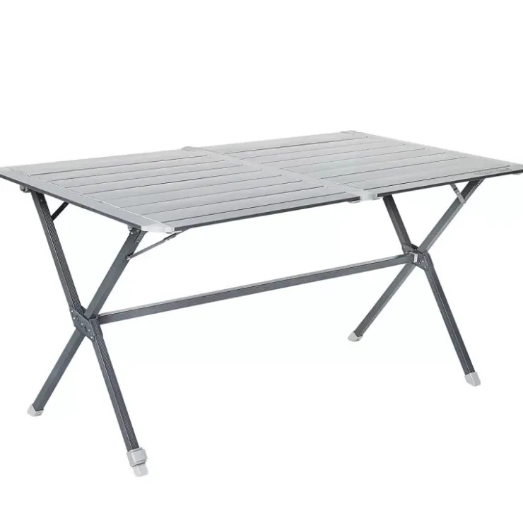 Best Trigano Table à clayettes aluminium 140 cm